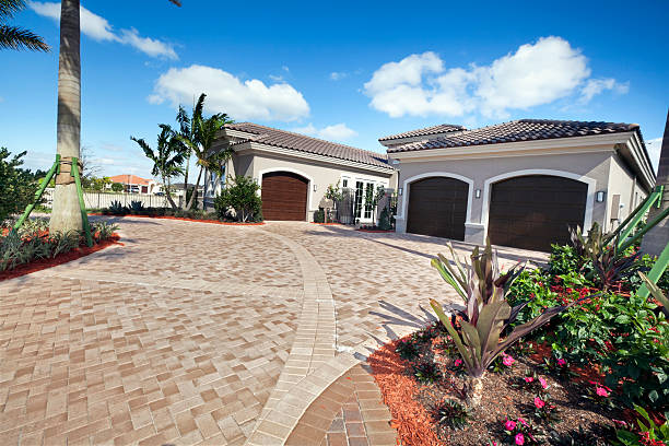 Residential Paver Driveway in Camp Croft, SC